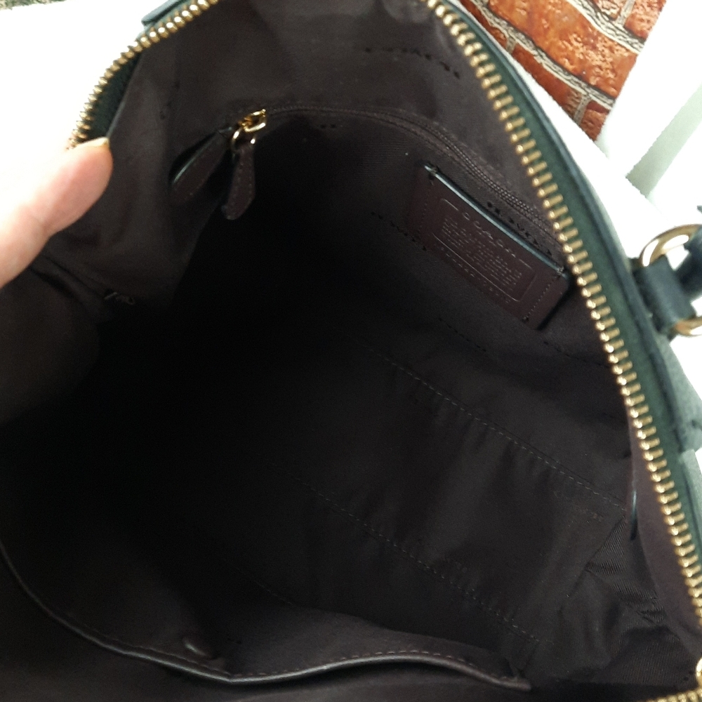 Coach Elegant Elise Sathcel Bag with Scarf Accent - Picture 9 of 15